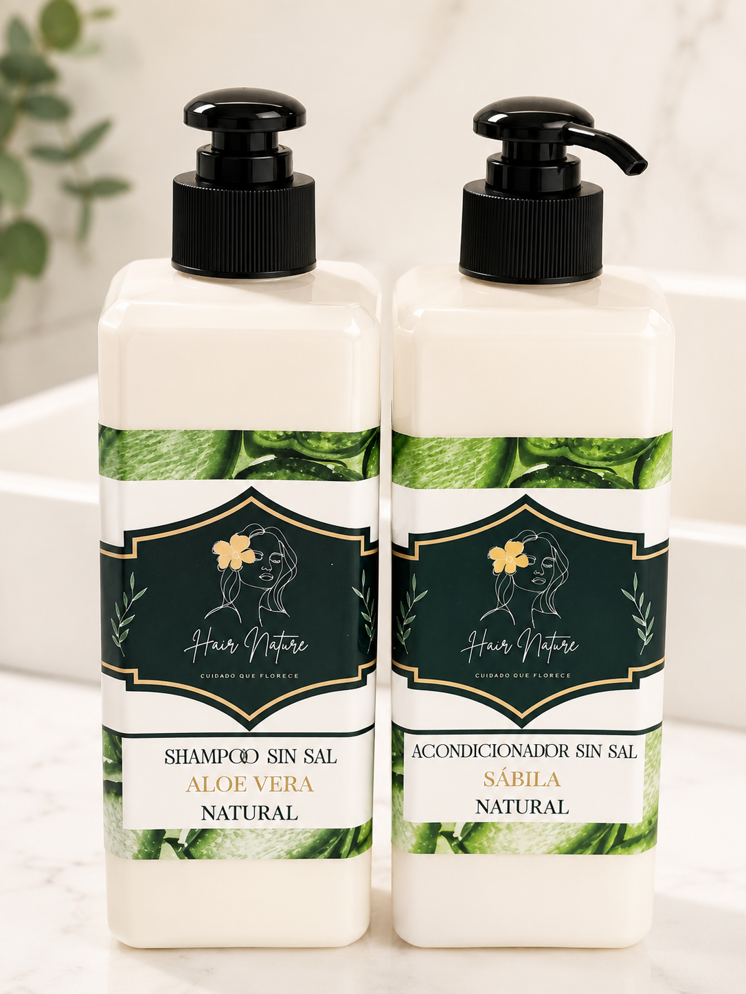 Shampoo y acondicionador
